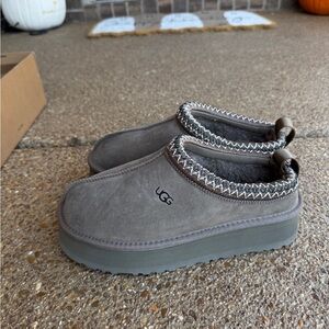 New in Box Ugg Tazz Slippers in Hickory - size 8